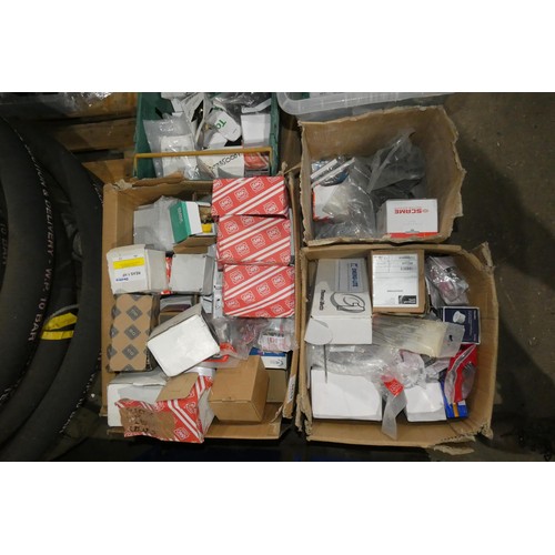 5329 - 1 pallet containing a quantity of various mainly electrical related items. Not practical to list in ... 