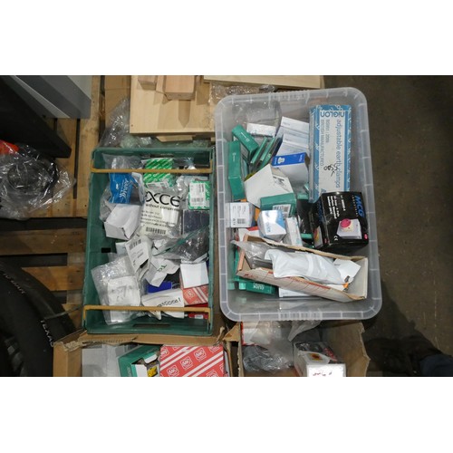 5329 - 1 pallet containing a quantity of various mainly electrical related items. Not practical to list in ... 