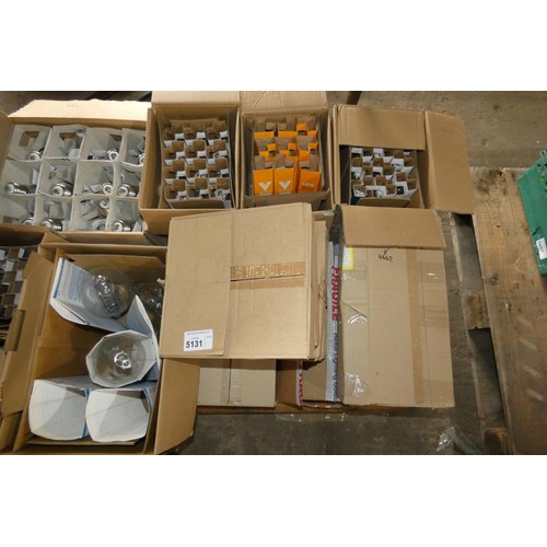 5131 - 1 pallet containing a quantity of various light bulbs