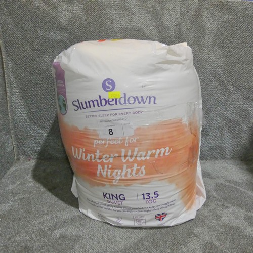 1 x Slumberdown Winter Warm Nights king size duvet 13.5 tog