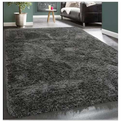 327 - 1 x Bowles Anthracite shaggy rug approx 160 x 230cm RRP £179