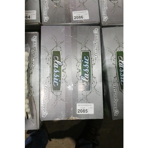 2085 - 3 x boxes of Tomahawk Classic 68 caliber paintballs - each box contains approx 2000 paint balls