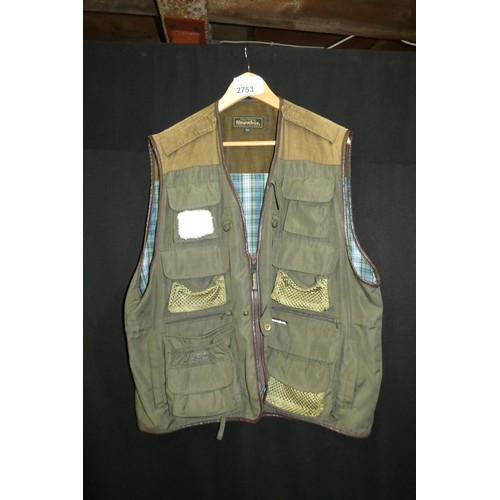 2753 - 1 x Snowbee sleeveless fishing jacket size XL