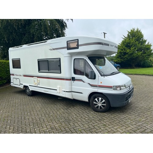 2770 - Swift Kontiki 640L 6 berth motorhome, coach built on Peugeot Boxer 320LWB 2446cc diesel, Reg P516 HW... 