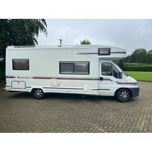 2770 - Swift Kontiki 640L 6 berth motorhome, coach built on Peugeot Boxer 320LWB 2446cc diesel, Reg P516 HW... 