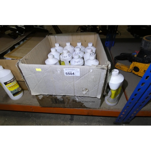 5504 - 12 x 1L bottles of anti freeze / summer coolant