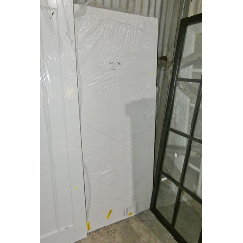 5845 - 1 x Premdor white door approx 762 x 1981mm