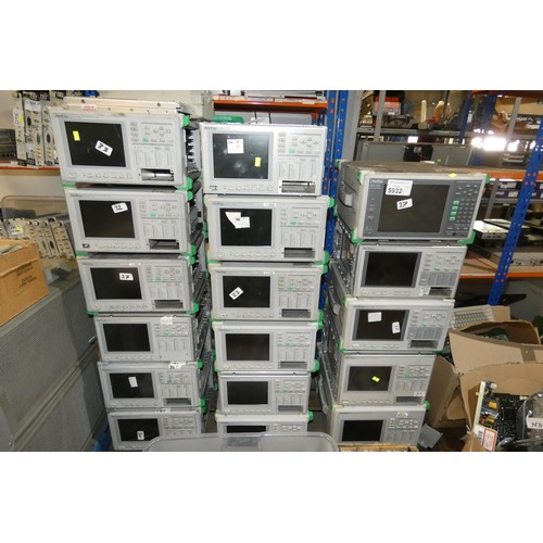 5932 - 17 x Anritsu SONET / SDH / PDH / ATM analysers comprising 12 x model MP1570A, 2 x MP1570A1, 2 x MP15... 