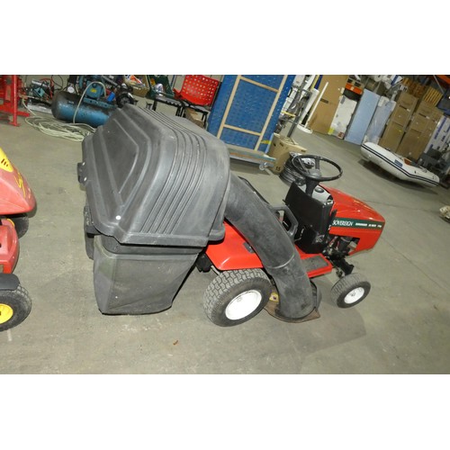 6178 - 1 x Sovereign ride on garden mower type Eurorider, 36 inch, Briggs and Stratton 11hp petrol engine