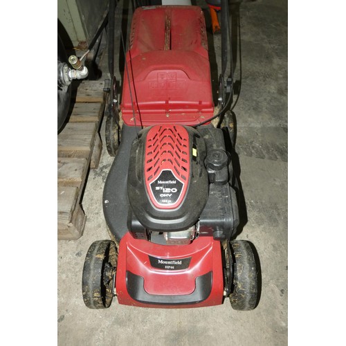 6197 - 1 x Mountfield ST120 HP46 petrol engine lawn mower