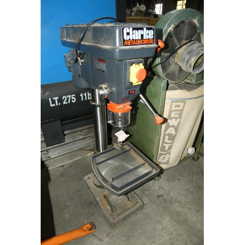 6200 - 1 x Clarke Metalworker CDP 4018 bench top pillar drill 240v