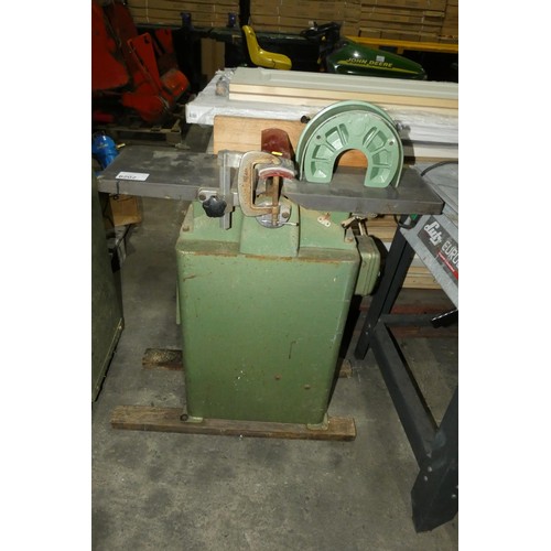 6202 - 1 x Inca planer with stand 240v - max width approx 8 inch / 20cm