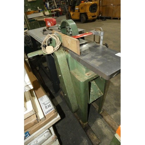 6202 - 1 x Inca planer with stand 240v - max width approx 8 inch / 20cm