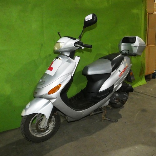 6236 - Direct Bikes Moped DB59QT-16, Reg HF10 HGJ, 26/07/2010,  8,029 miles, No V5, but MoT to 23/11/2023, ... 