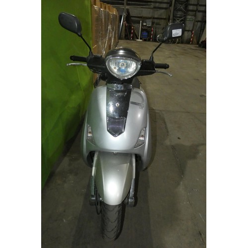 6237 - Lambretta 50N Moped, Reg: DP57 BBO 01/04/2016, 4,101 miles, V5 present  Mot expired 27/03/2023, Non ... 