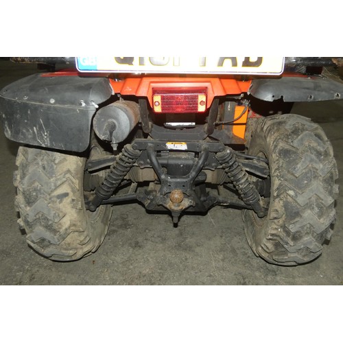 6240 - Massey Ferguson 4 x 4 Quad Bike, Reg Q101 YAB. 22/03/2006, 300cc petrol, V5 present Road registered.... 