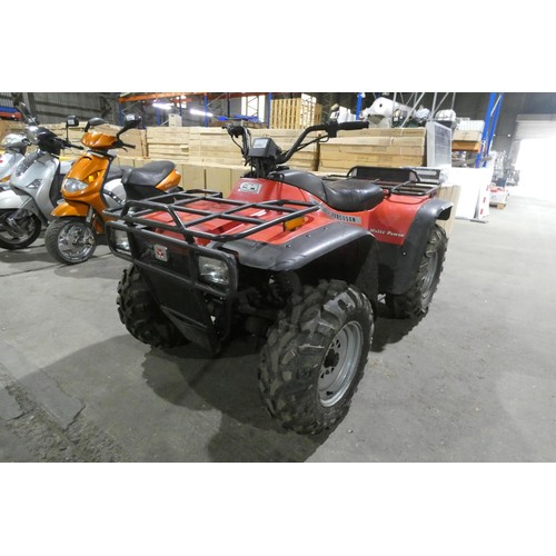 6240 - Massey Ferguson 4 x 4 Quad Bike, Reg Q101 YAB. 22/03/2006, 300cc petrol, V5 present Road registered.... 