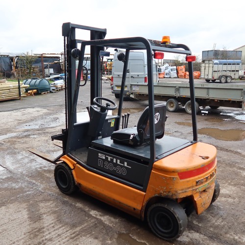 6235 - A Still battery operated forklift truck model R20-20, capacity approx 2000kg, YOM 1997, supplied wit... 