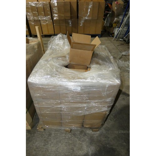 6211 - One pallet containing approximately 58 boxes of 1 1/4