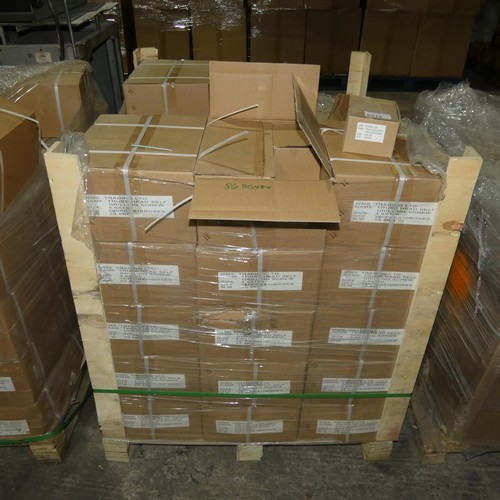 6212 - One pallet containing approx 40 boxes of 4.8 x 100 truss head self-drilling screws, each box contain... 