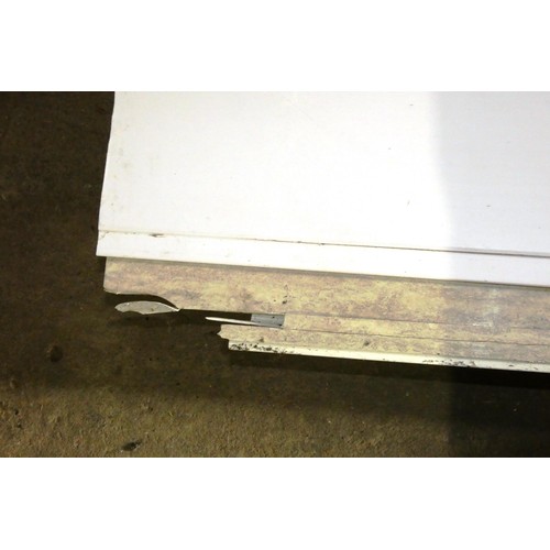 6127I - 3 x Aqua Mura type panels, damaged (please see photographs) each measuring approx 100cm x 240cm