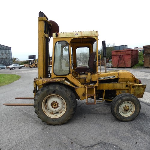 6241 - McCormick International Rough Terrain Overlander Forklift. Reg Q990 SDS and KVK 857L neither recogni... 