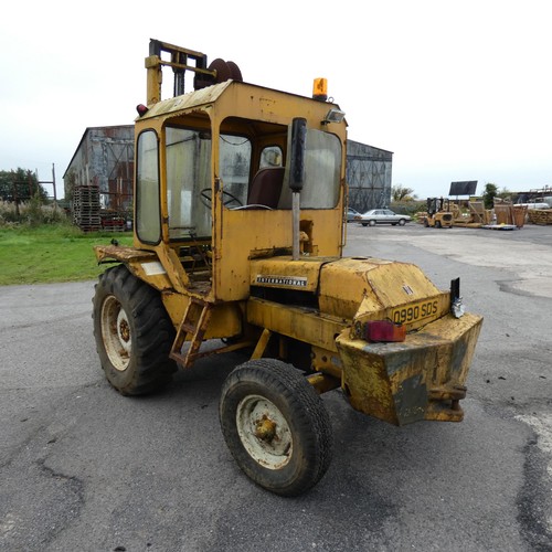 6241 - McCormick International Rough Terrain Overlander Forklift. Reg Q990 SDS and KVK 857L neither recogni... 