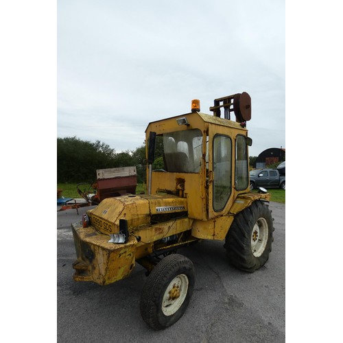 6241 - McCormick International Rough Terrain Overlander Forklift. Reg Q990 SDS and KVK 857L neither recogni... 