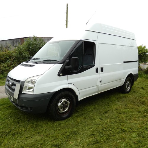 6247 - Ford Transit 115 T350M RWD Medium Wheelbase, High Roof Panel van, Reg: WA09 BFK, 01/03/2009, 6 spd M... 