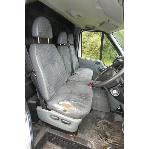 6247 - Ford Transit 115 T350M RWD Medium Wheelbase, High Roof Panel van, Reg: WA09 BFK, 01/03/2009, 6 spd M... 