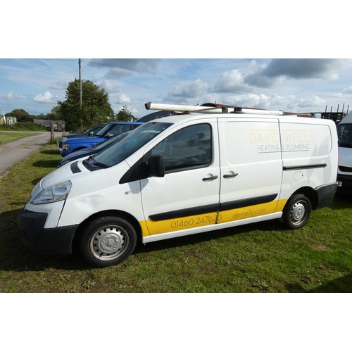 6249 - Peugeot Expert 1200 L2H1 HDI Van,  Reg WU62 KUY, 30/09/2012, 5 spd manual diesel 1560cc, MoT expired... 