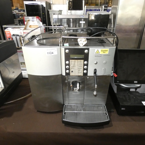 A commercial bean to cup coffee machine by Franke type Evolution