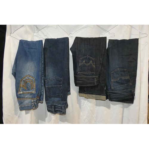 2320 - 4 x various pairs of vintage Denim jeans - all size 31 inch waist