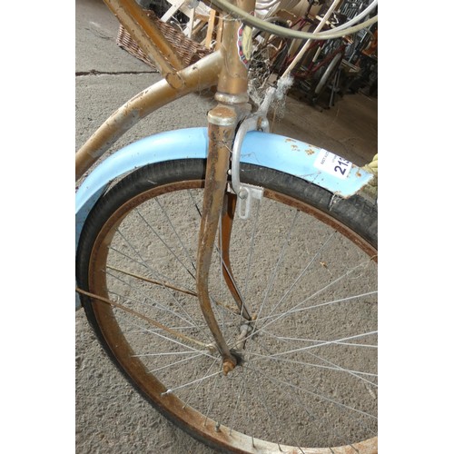 2130 - 1 x vintage BSA bicycle