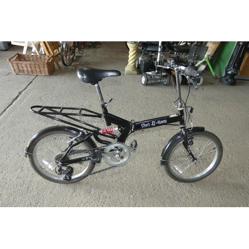 2139 - 1 x Avelo X-Row folding bicycle