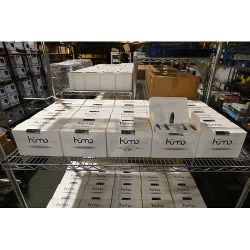 2736 - 20 boxes each containing 120 X 10ml bottles of vape juice by Humo, please note: bottles are stamped ... 