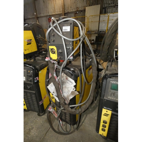 5065 - 1 x ESAB Origo MIG 510W welder with an Origo 304 wire feed unit. Please note that no welding torch i... 