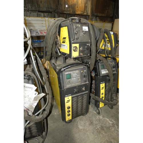 5066 - 1 x ESAB Origo MIG 510W welder with an Origo 304 wire feed unit. Please note that no welding torch i... 