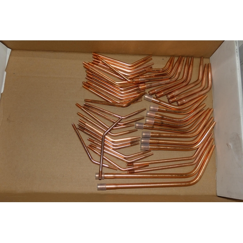 5095 - 1 box containing a quantity of various welding nozzles