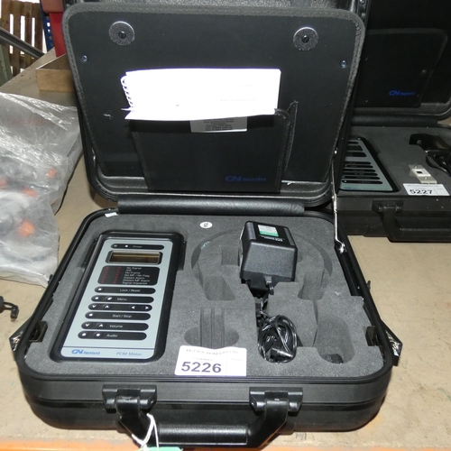 5226 - 1 x GN Nettest PCM meter supplied in a carry case with various accessories