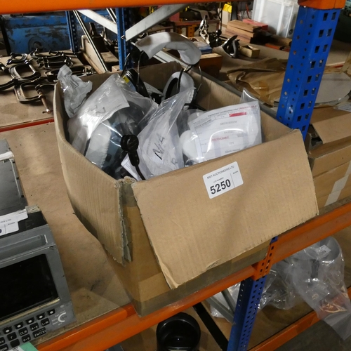 5250 - 1 box containing a quantity of ex-MOD Atlantic headsets