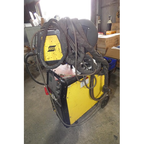 5062 - 1 x ESAB Origo MIG 510W welder with an Origo 304 wire feed unit and a welding torch