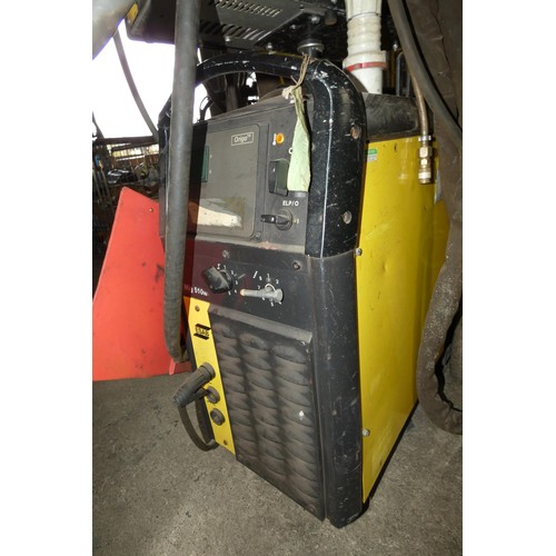 5063 - 1 x ESAB Origo MIG 510W welder with an Origo 304 wire feed unit and a welding torch