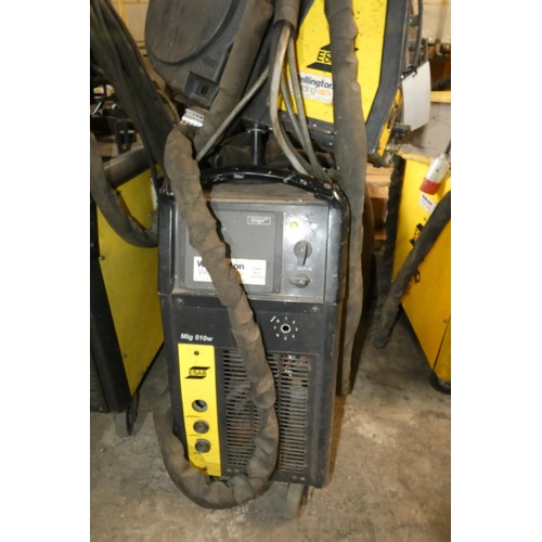 5067 - 1 x ESAB Origo MIG 510W welder with an Origo 304 wire feed unit. Please note that no welding torch i... 