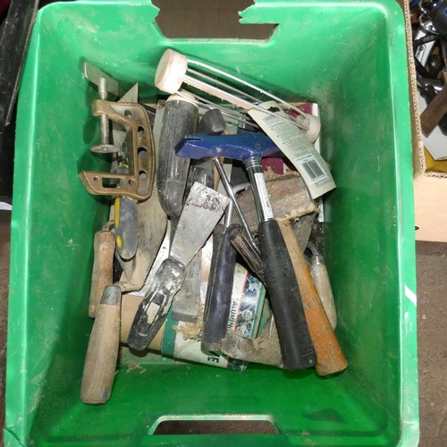 5208 - A quantity of various hand tools. Not practical to list in detail so please view or see photographs ... 