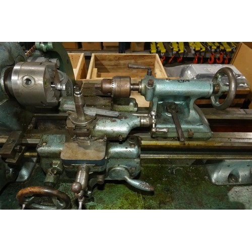 5321 - 1 x Smart and Brown 9 inch precision metal turning lathe with stand, model Sabel, 240v, bed length a... 