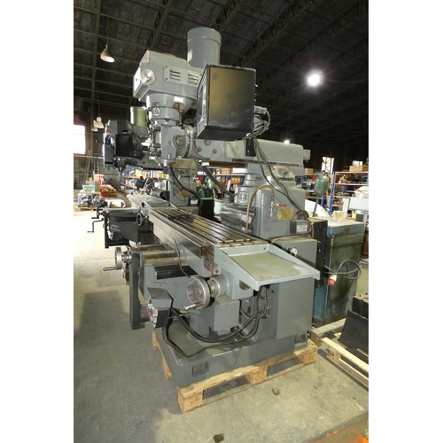 5886 - LOT WITHDRAWN: 1 x King Rich / XYZ PRO 3000 milling machine model KR-V3000SLV, 3ph, fitted with an S... 