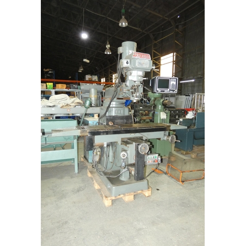 5886 - LOT WITHDRAWN: 1 x King Rich / XYZ PRO 3000 milling machine model KR-V3000SLV, 3ph, fitted with an S... 