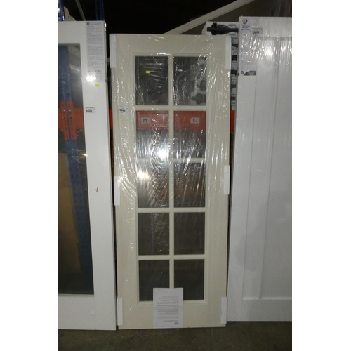 5802 - 1 LPD glazed door approx 762 x 1981mm