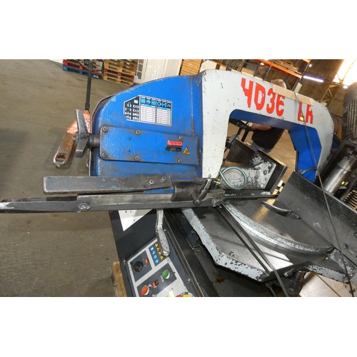 5347 - 1 x Pilous ARG 300 Plus metal cutting horizontal band saw, YOM 2012, 3ph supplied with a blade fitte... 